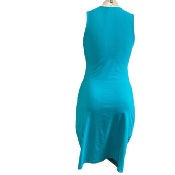 Susana Monaco Blue Dress Size Small - Picture 3 of 9